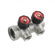 Колектор Raftec 1"x3/4" 2 виходи KV03022 